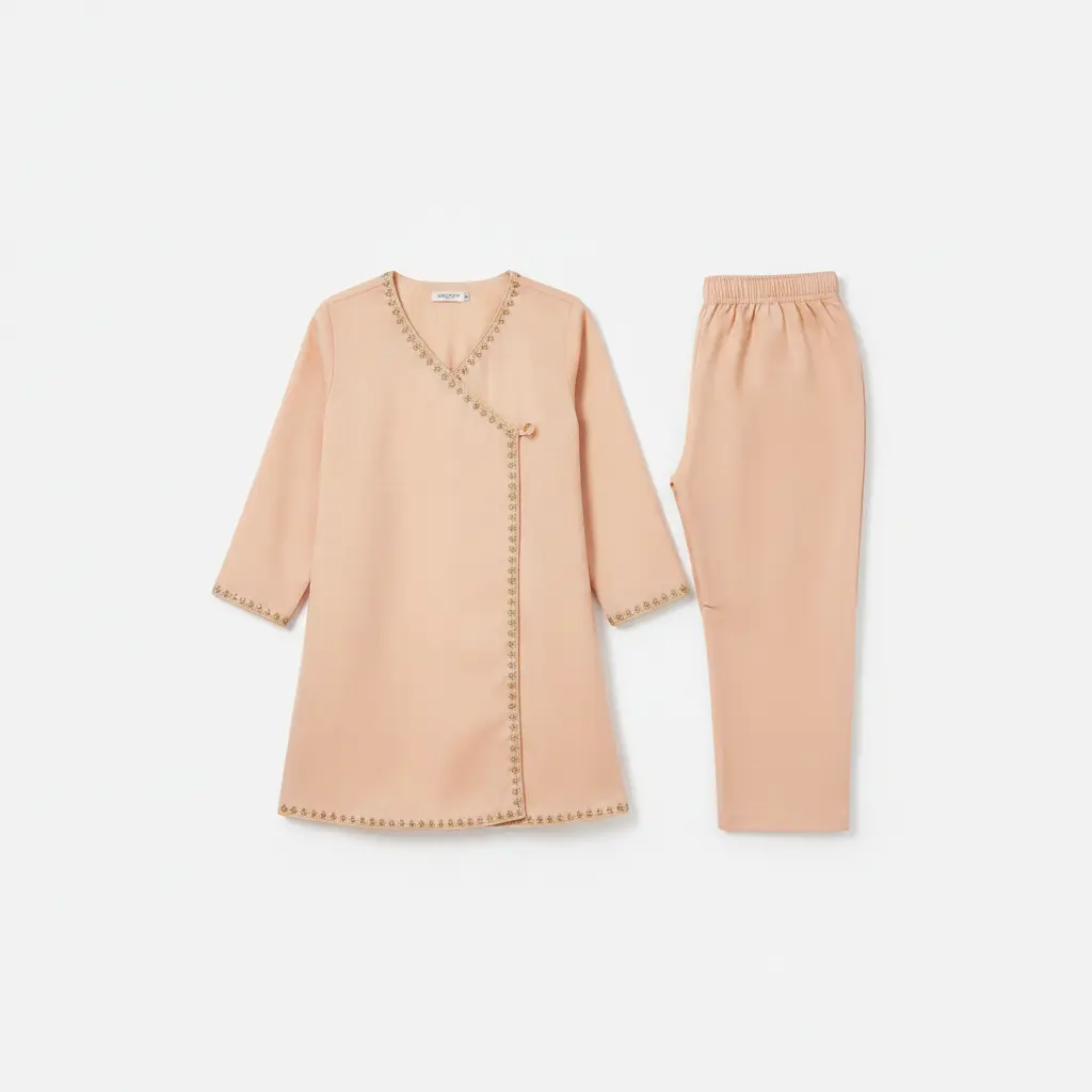 AI Generated RollOver Fancy 2PC Flat Lay