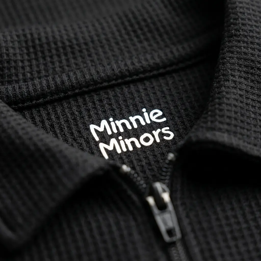 AI Generated Minnie Minors Brand Stamp Detail