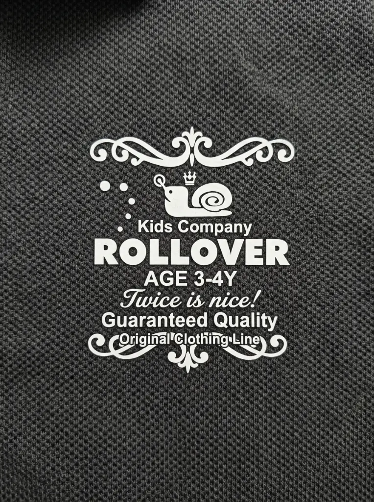 AI Generated RollOver Logo Close-up