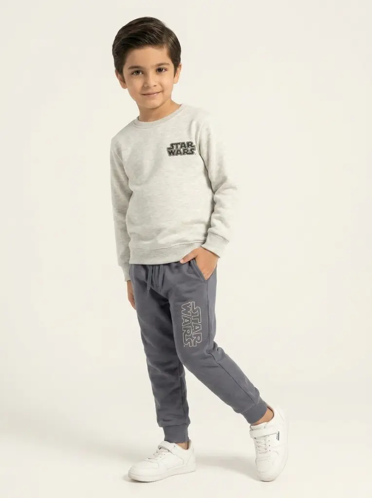 AI Generated Star Wars Kids Co-Ord Set Stylish Pose
