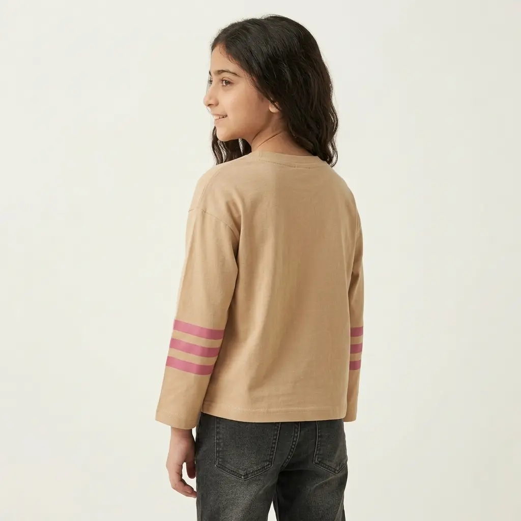 AI Generated RollOver Coolest Kid Tee - Back View Shot