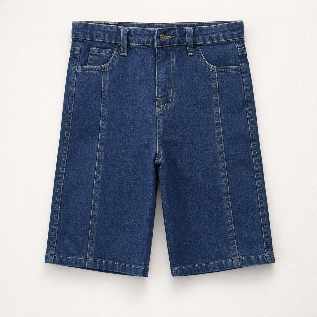 Rollover Boys Dark Blue Denim Short