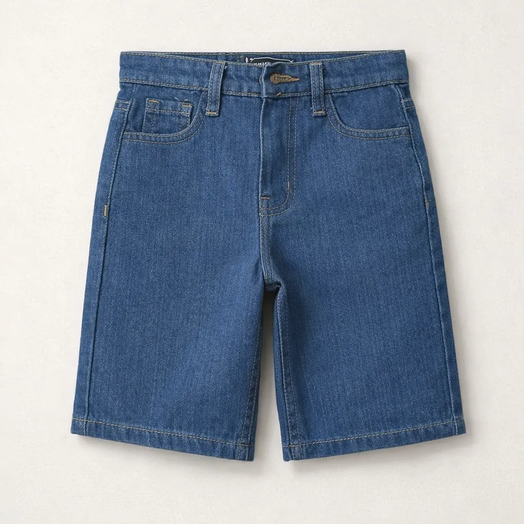 Rollover Boys Blue Denim Short (3-4Y)