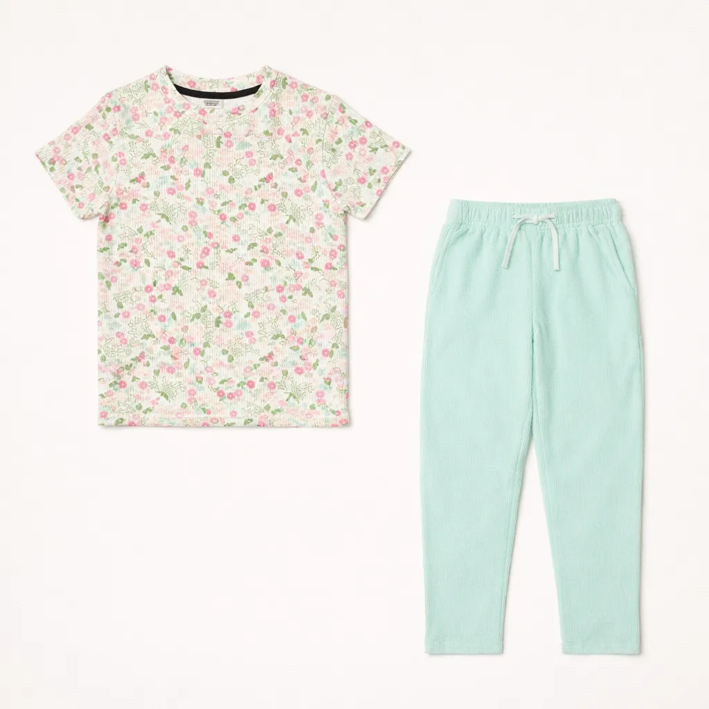 Elo Girls Floral Co-Ord Set (1-2Y)