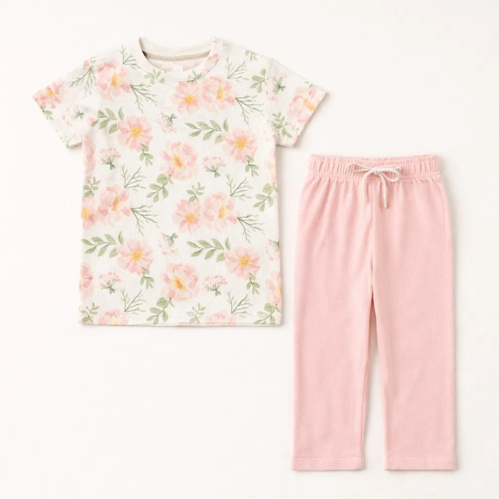 Elo Girls Pink Co-Ord Set