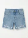 Turtle Girls EMB Short