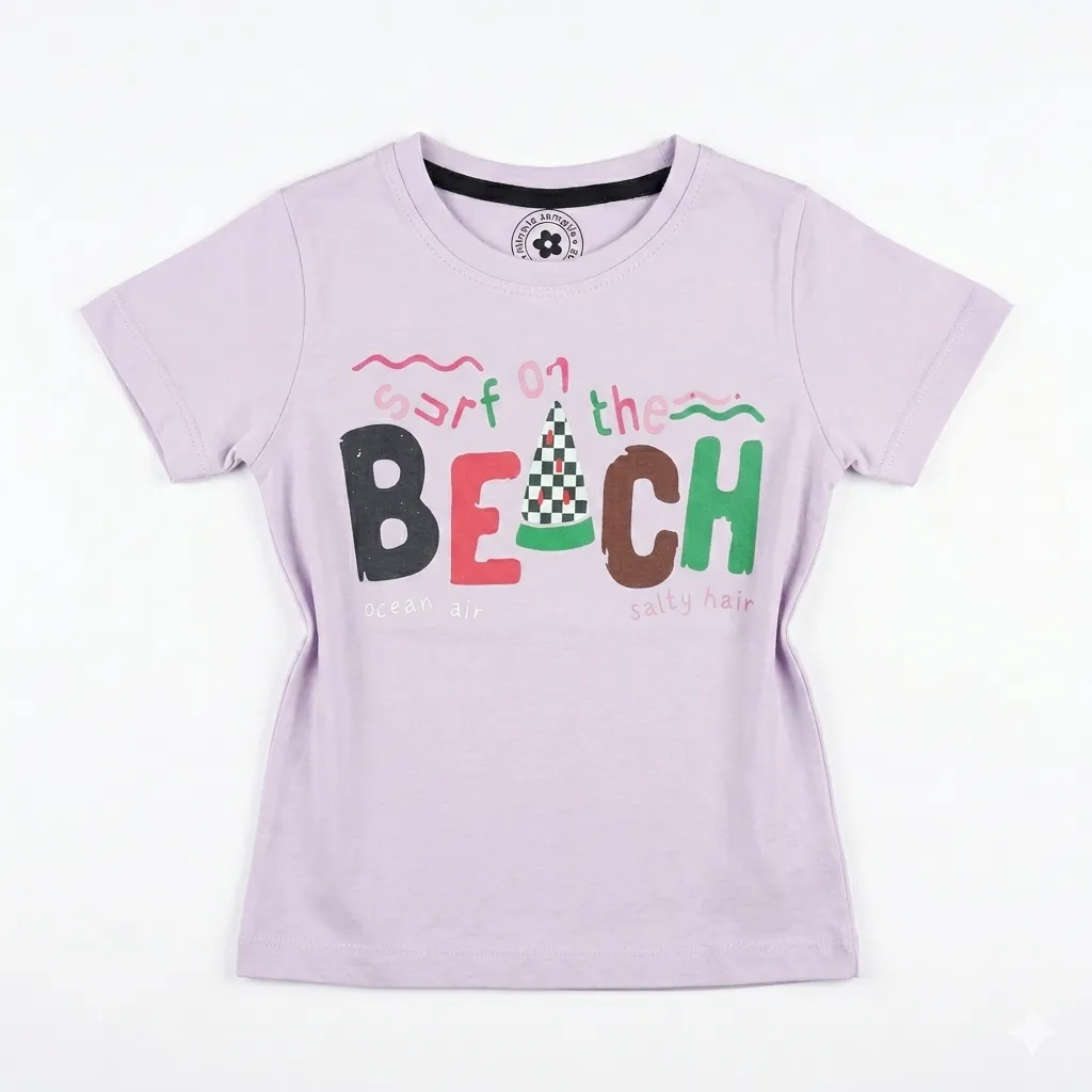 Minnie Minors Girls Beach TShirt (18-24M)