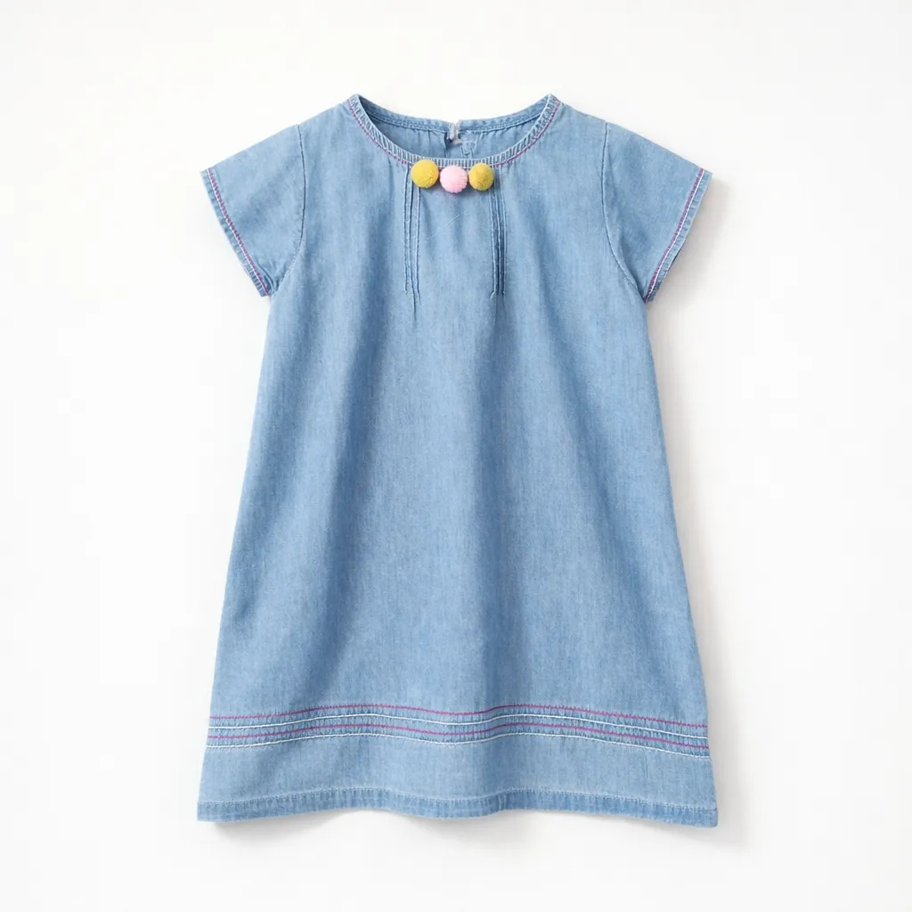 Rollover lightBlue Denim Top
