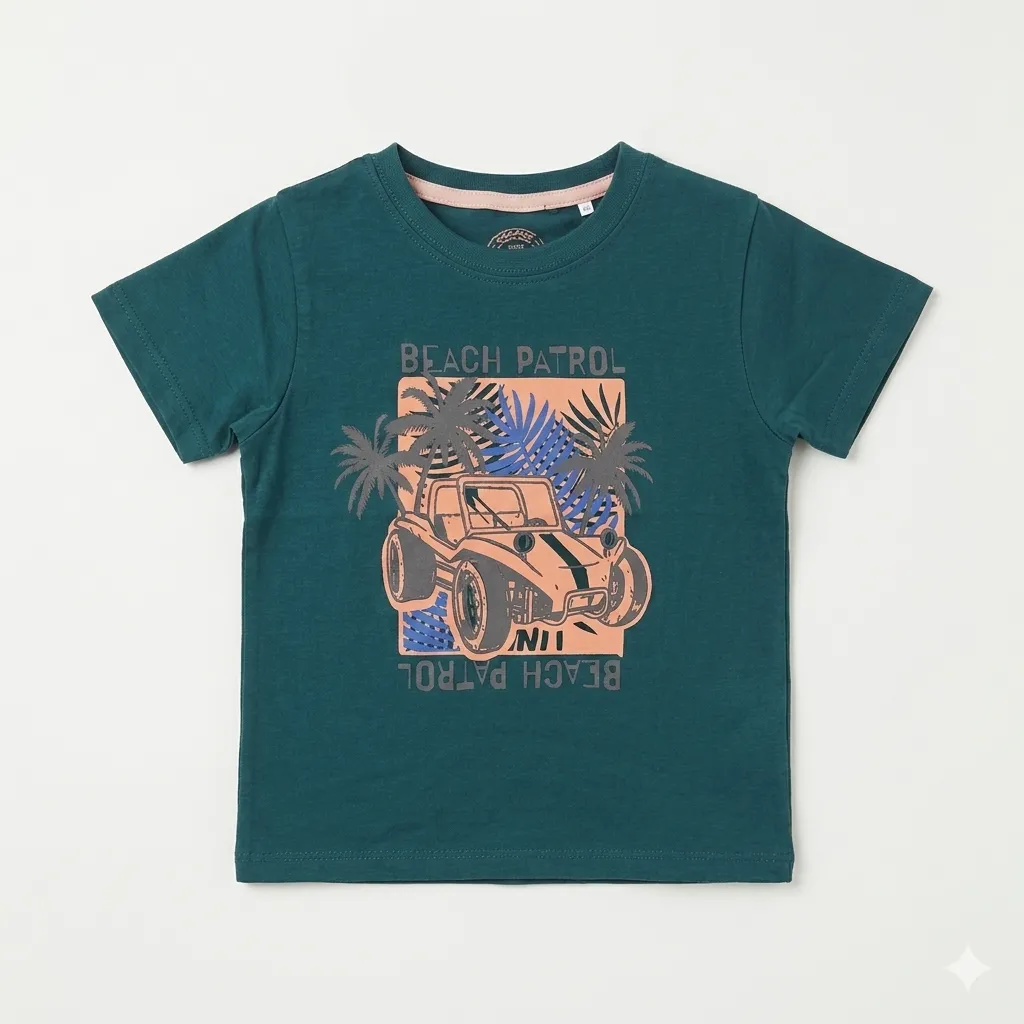 Minnie Minors Boys Beach T-Shirt (9-12M)