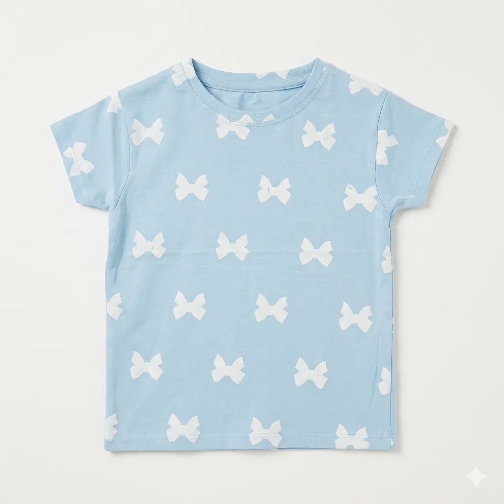 Minnie Minors Girls Knot TShirt (9-12M)