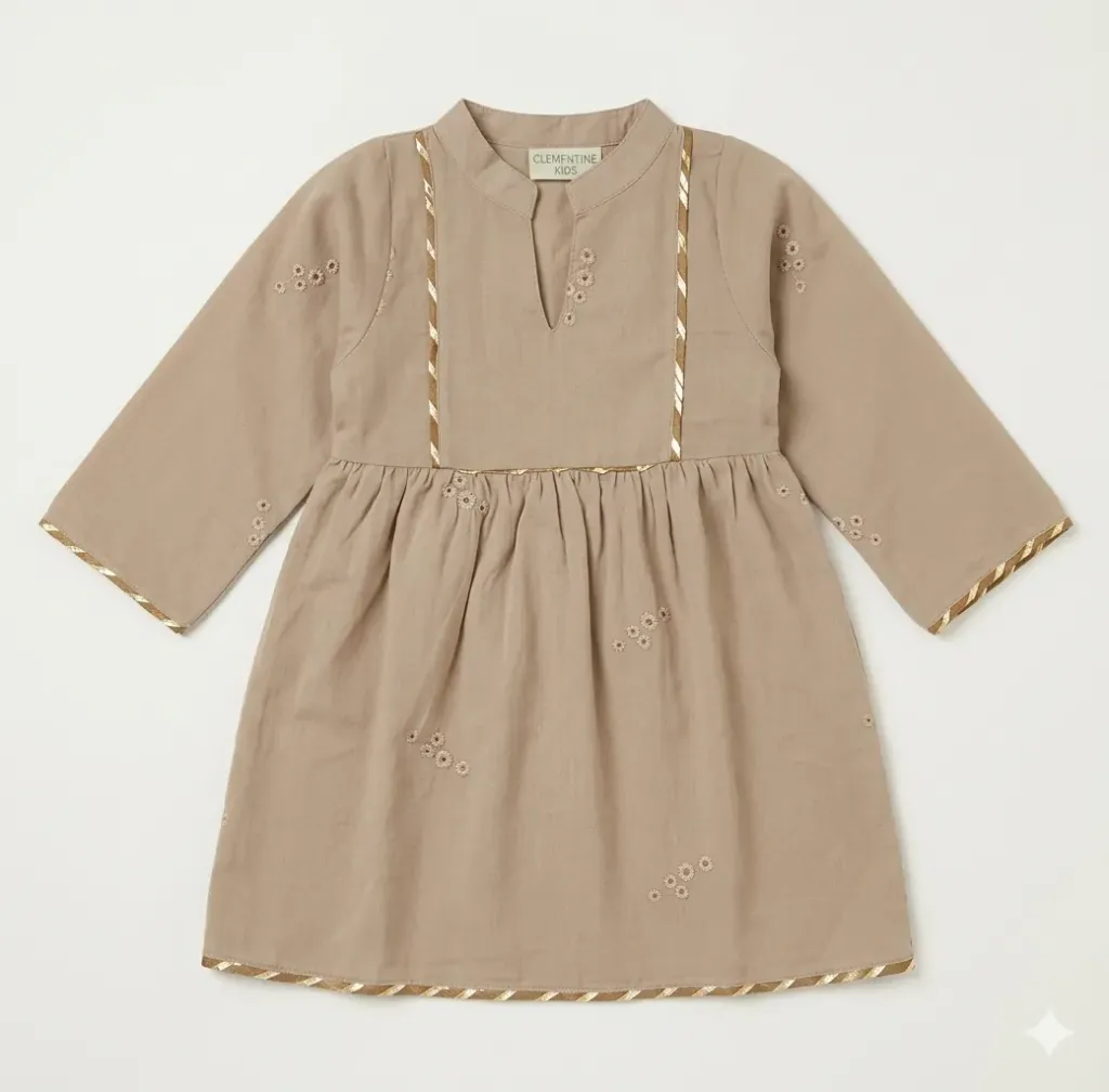 Hopscotch Girls Brown Top