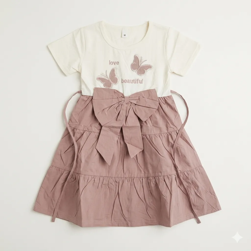 Imported TeaPink Frock