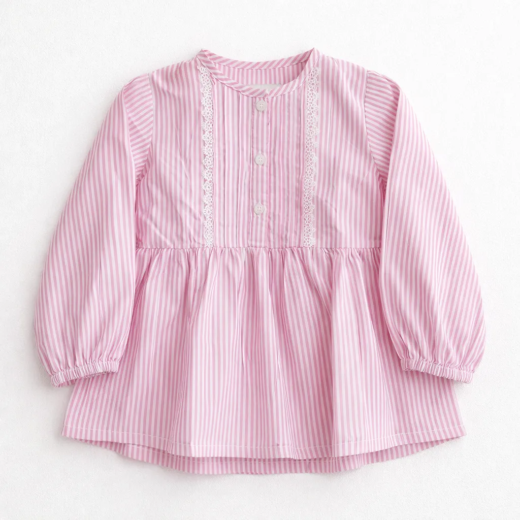 Hopscotch Girls pink lining EMB Top (3Y)