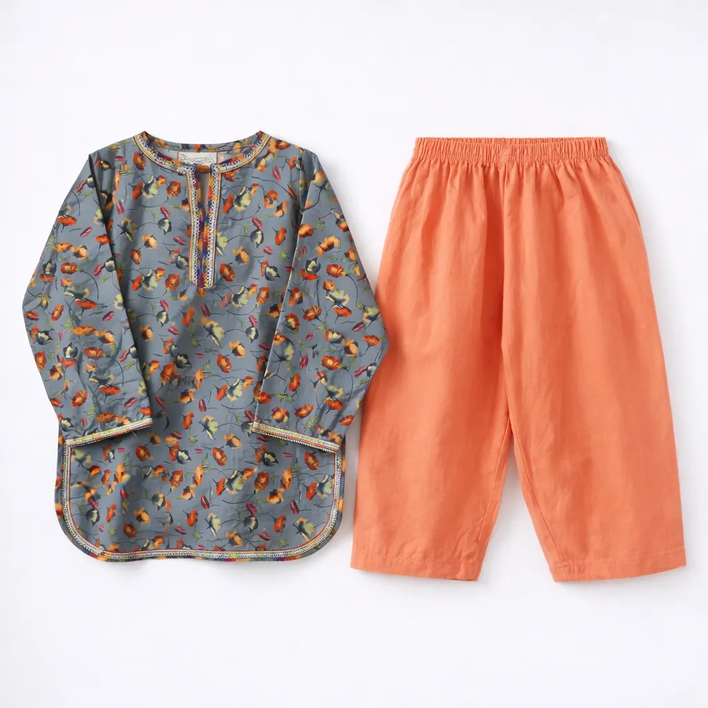 Hopscotch Flower 2PC Suit (3Y)