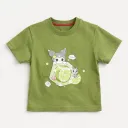 Minnie Minors Girls Olive TShirt