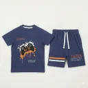 Minnie Tinnie Boys Blue Co-Ord Set