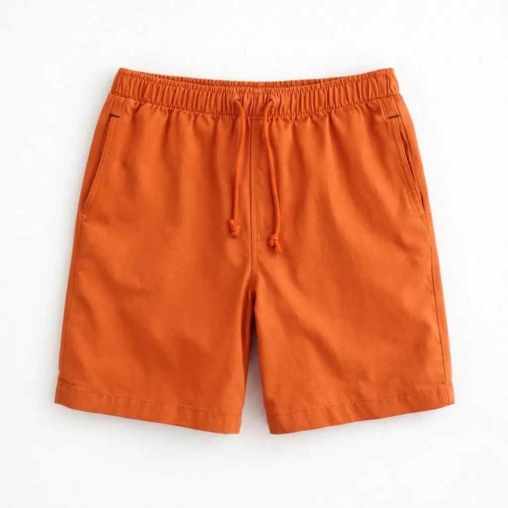 RollOver Boys Orange Shorts (12-18M)