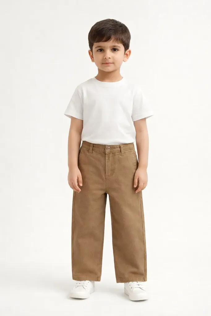 Breakout Boys Brown Baggy Jeans (1-2Y)