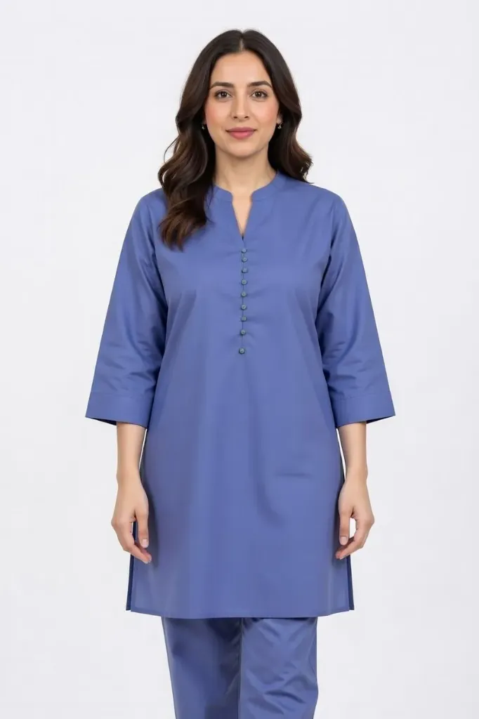 Alkaram Sky Blue 2pc