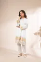 Alkaram White 2pc