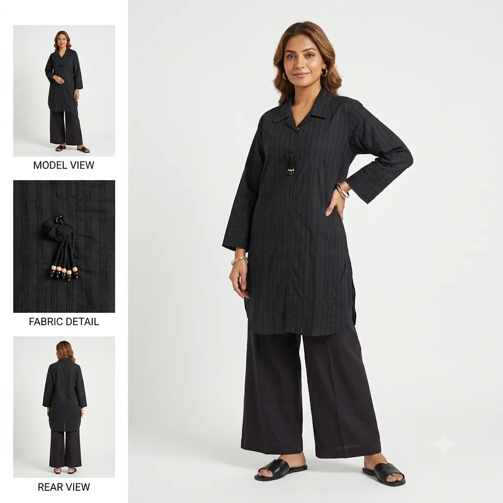 Alkaram Black 2pc