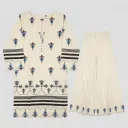 Alkaram Cream Printed 2PC