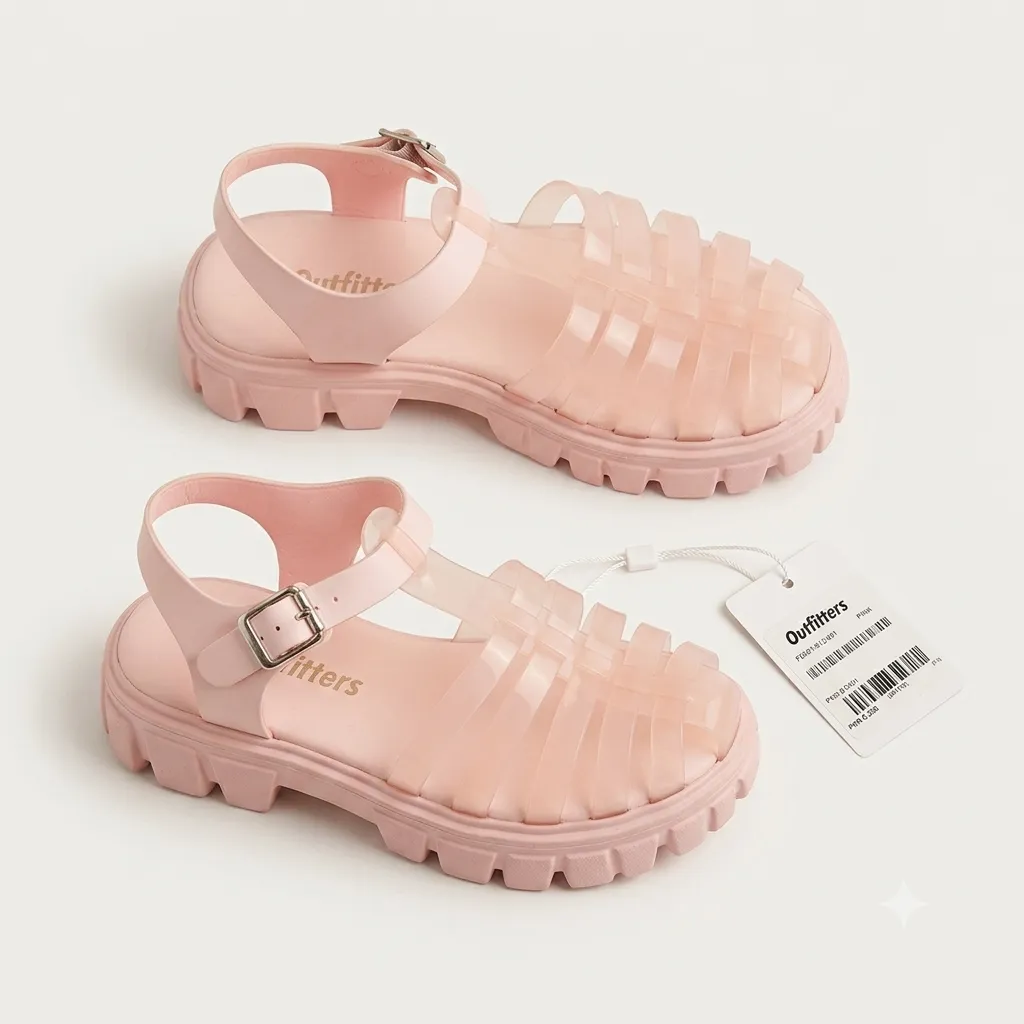 Outfitter Girls Pink Sandal (31)