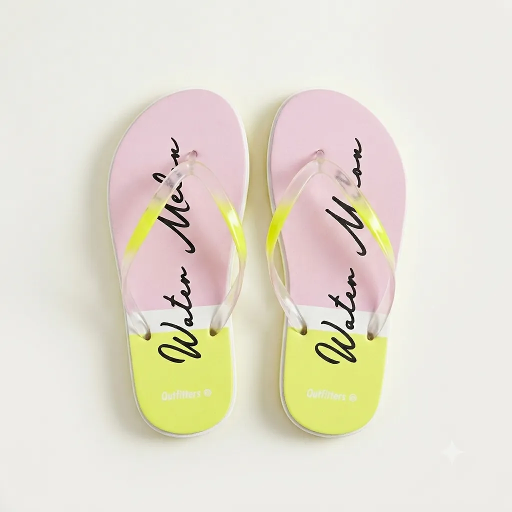 Outfitter Girls YellowPink Chappal