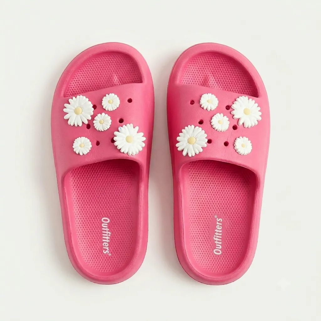 Outfitter Girls ShokingPink Chappal