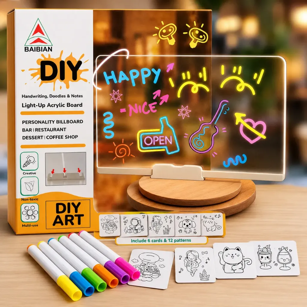 DIY Acrylic light Board