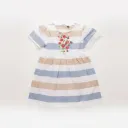 PepperLand Girls EMB Floral Top