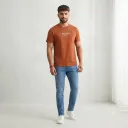 Men Hermes Brown Tshirt