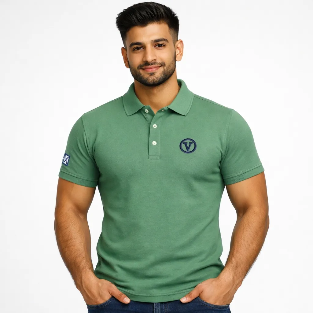 Men Vogue Mint Polo (M)
