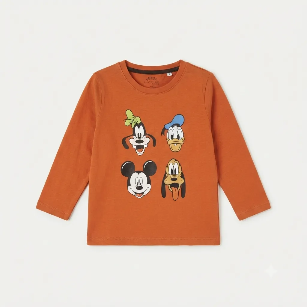Minnie Minors Mustard Tshirt (24-36M)