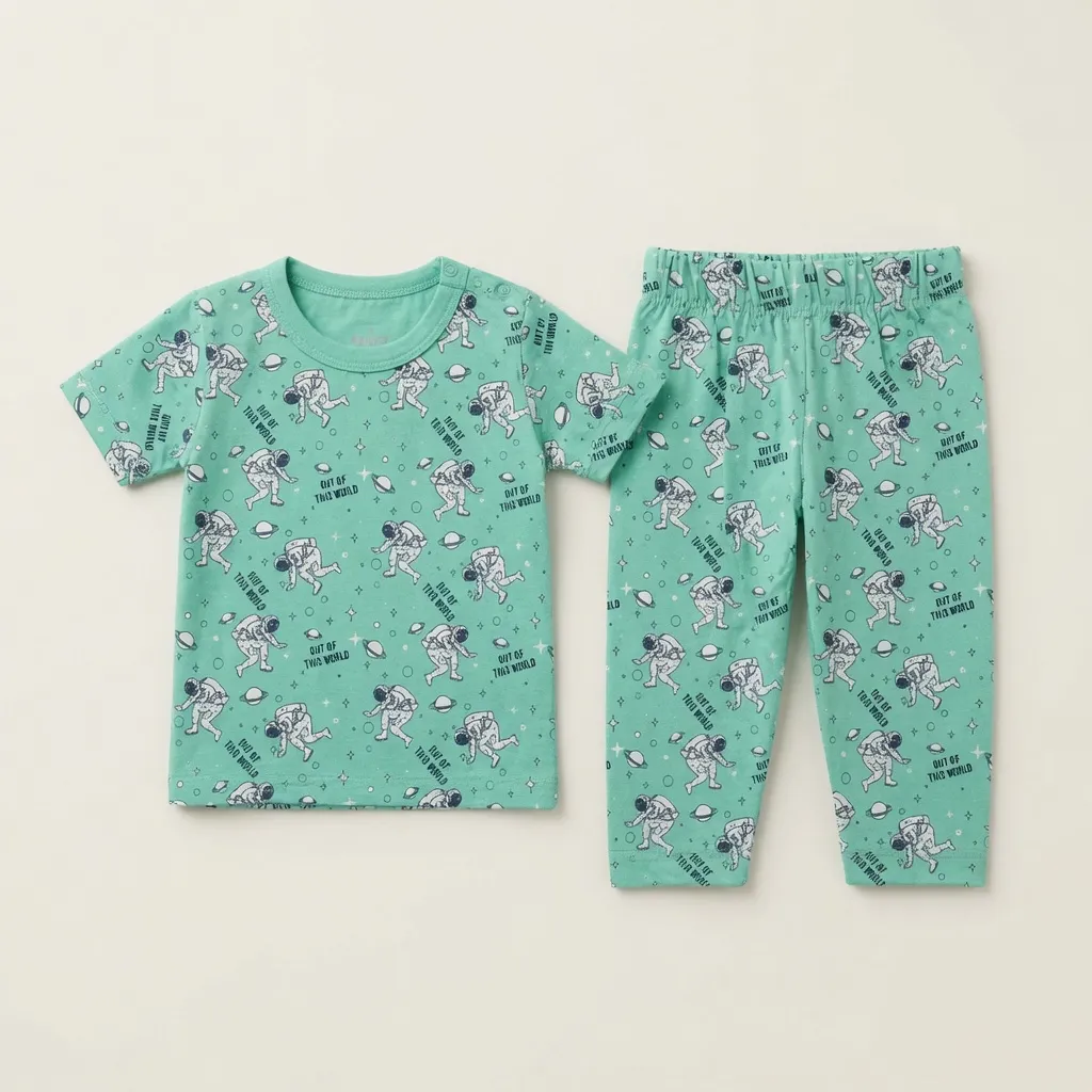 Bacha Party Green Co-Ord Set (3-6M)