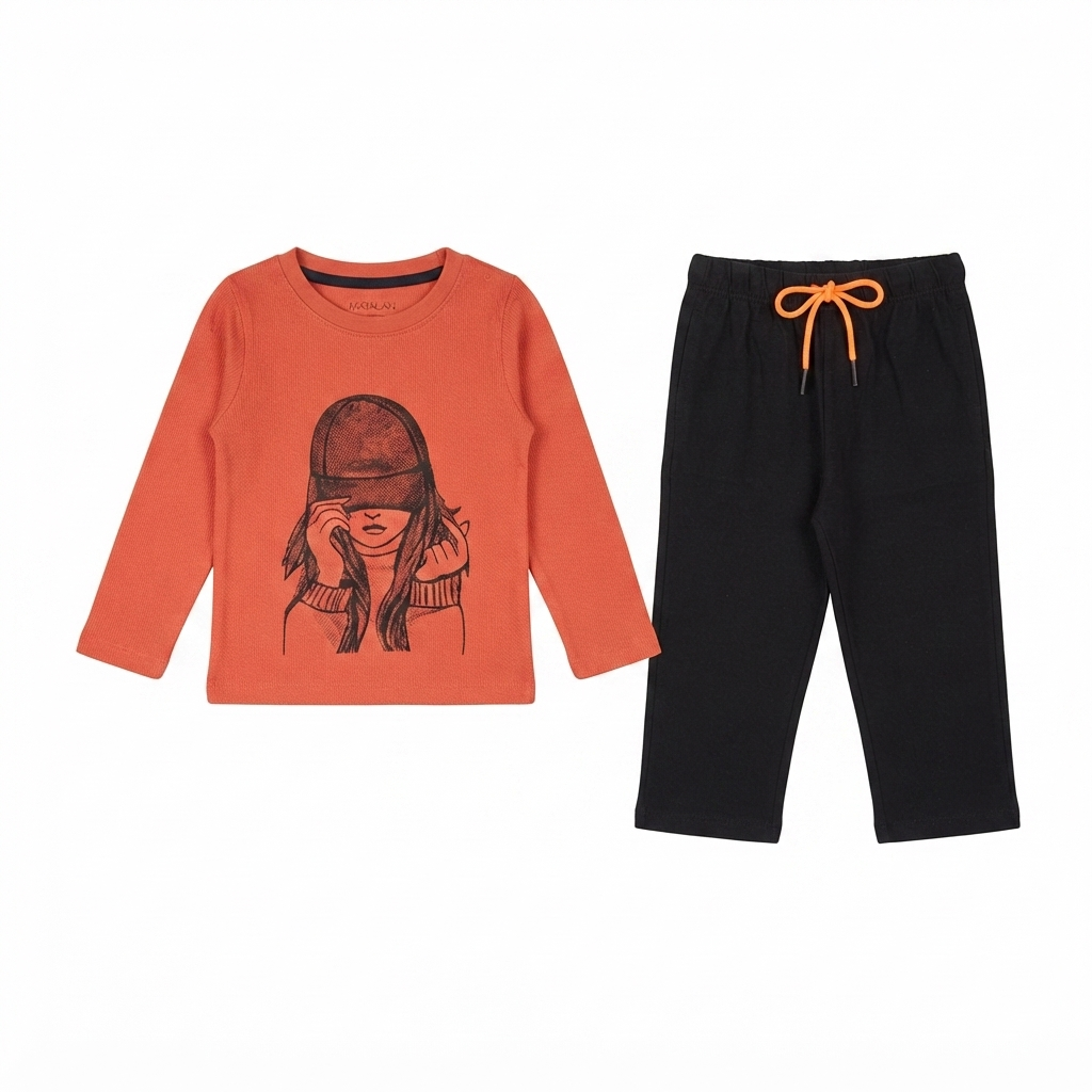 Minnie Minors RedBlack Co-Ord Set