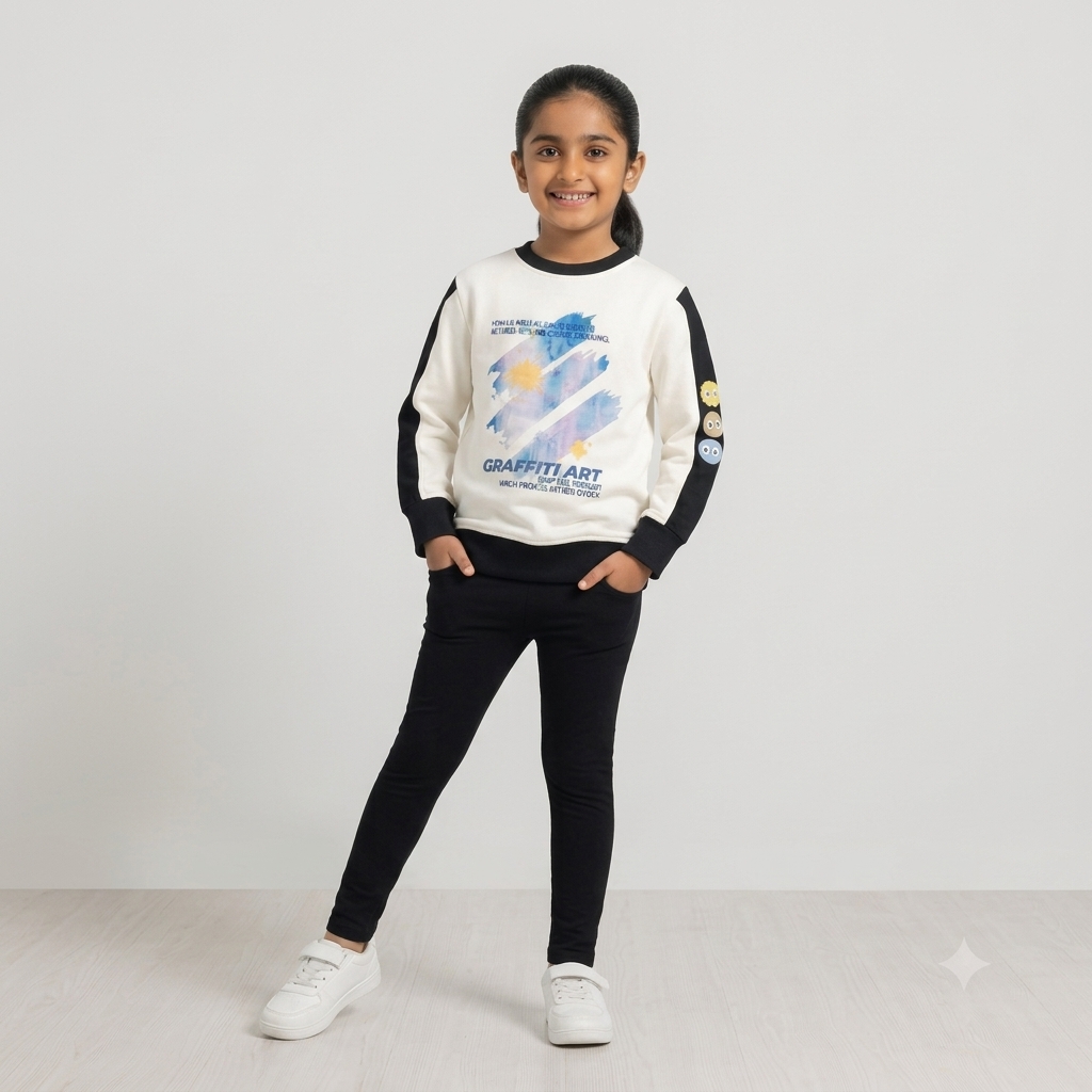 Minnie Minors Art Sweatshirt (24-36M)