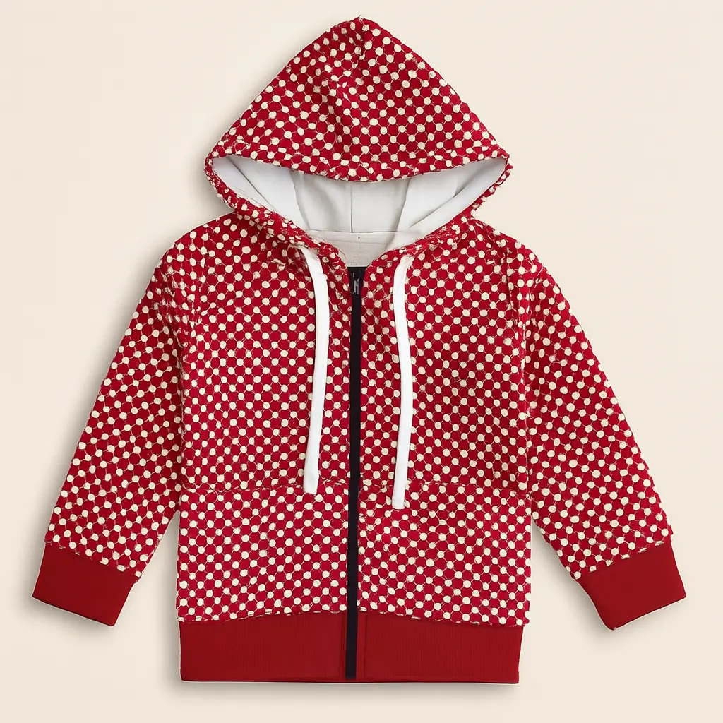 KC Red Zipper girls (1-2Y)