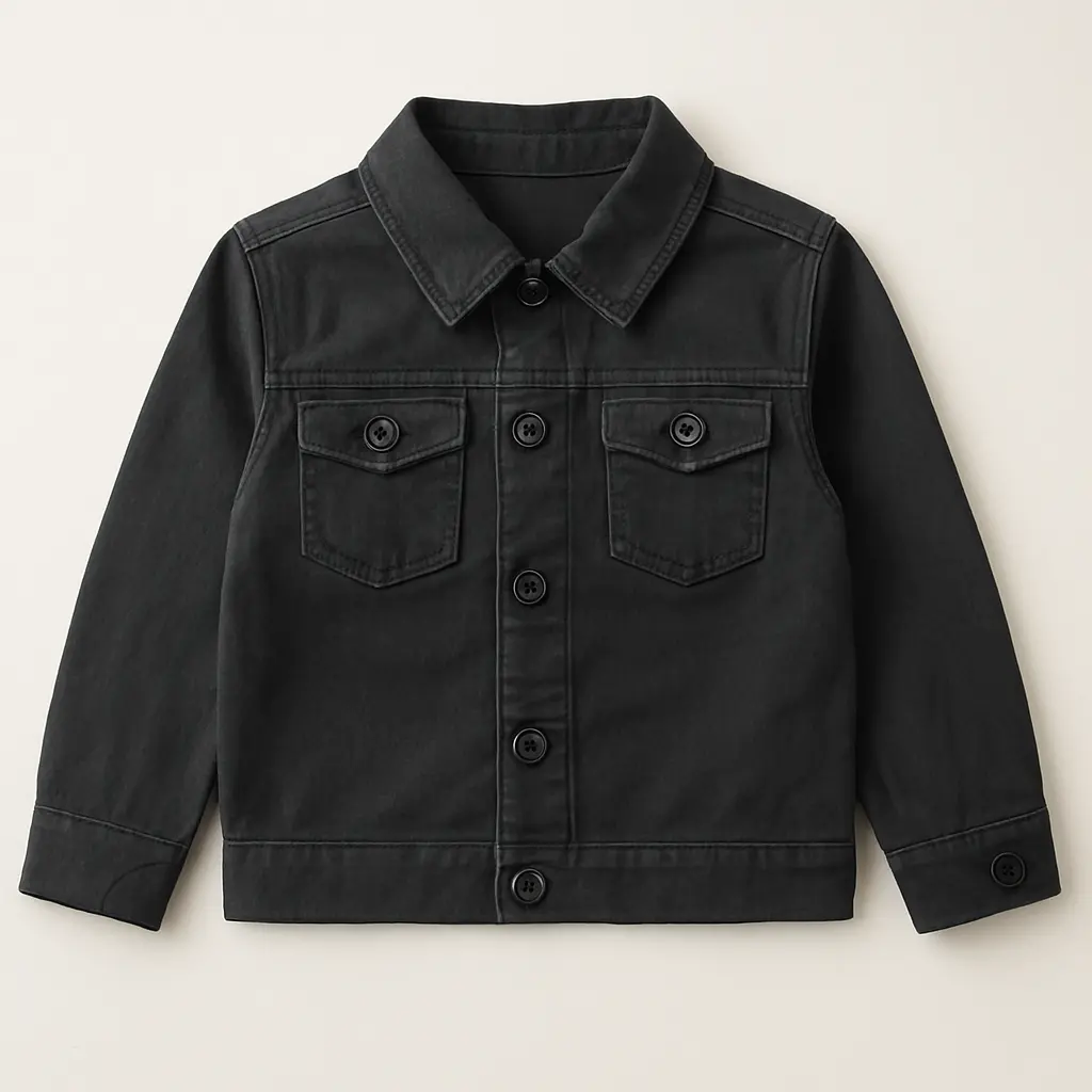 RollOver Denim Grey Jacket (11-12Y)