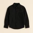 RollOver Black Casual Shirt