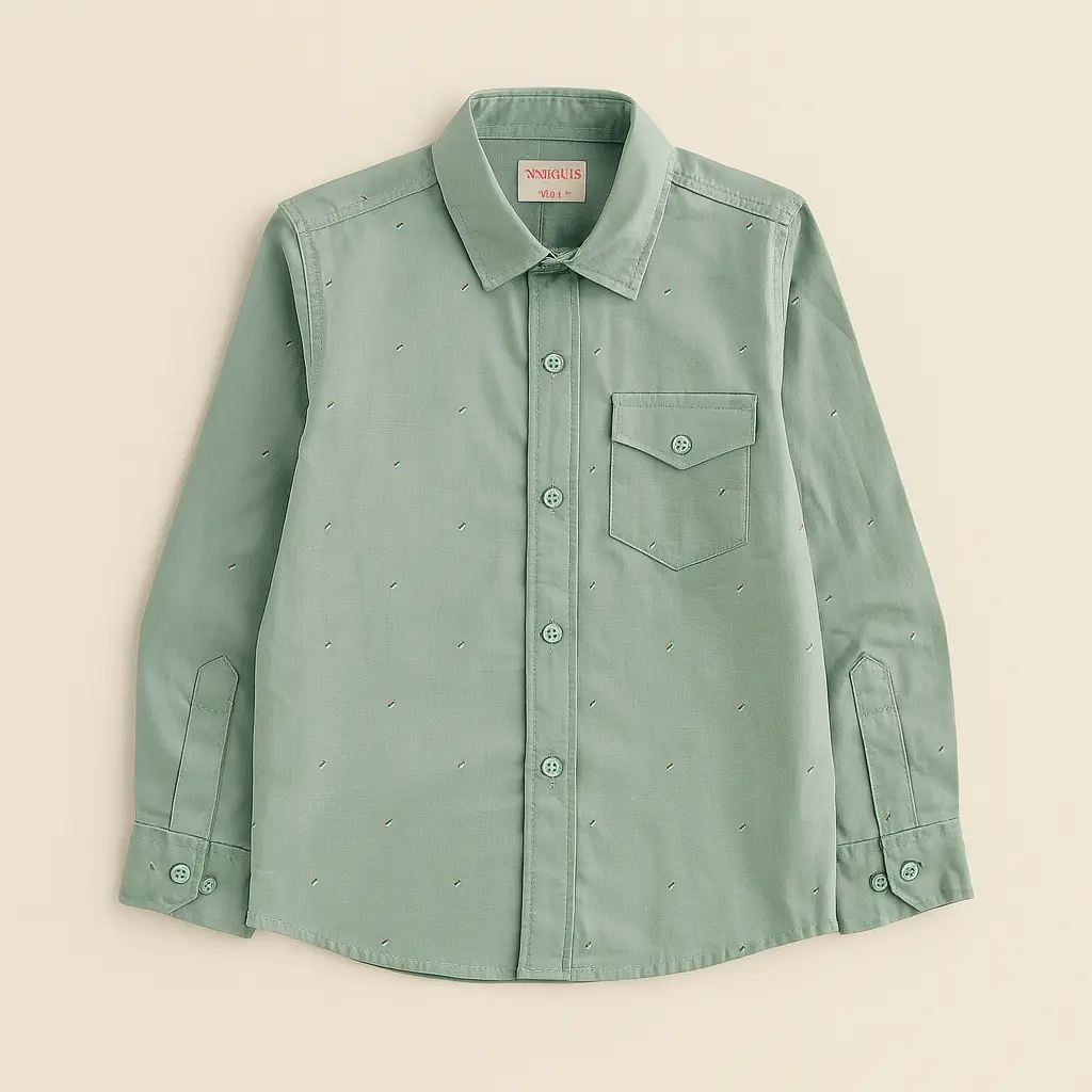 LC Green Casual Shirt