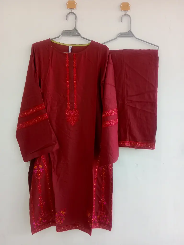Women Stylo 2PC Maroon (S)