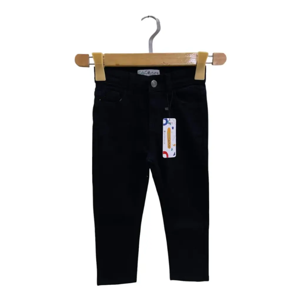 KC jet black jeans
