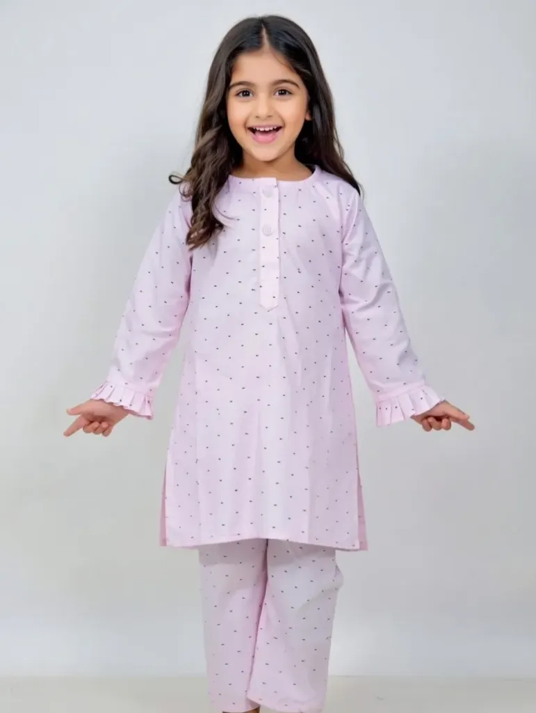 Paprland Baby Pink 2Pc  (2-3Y)