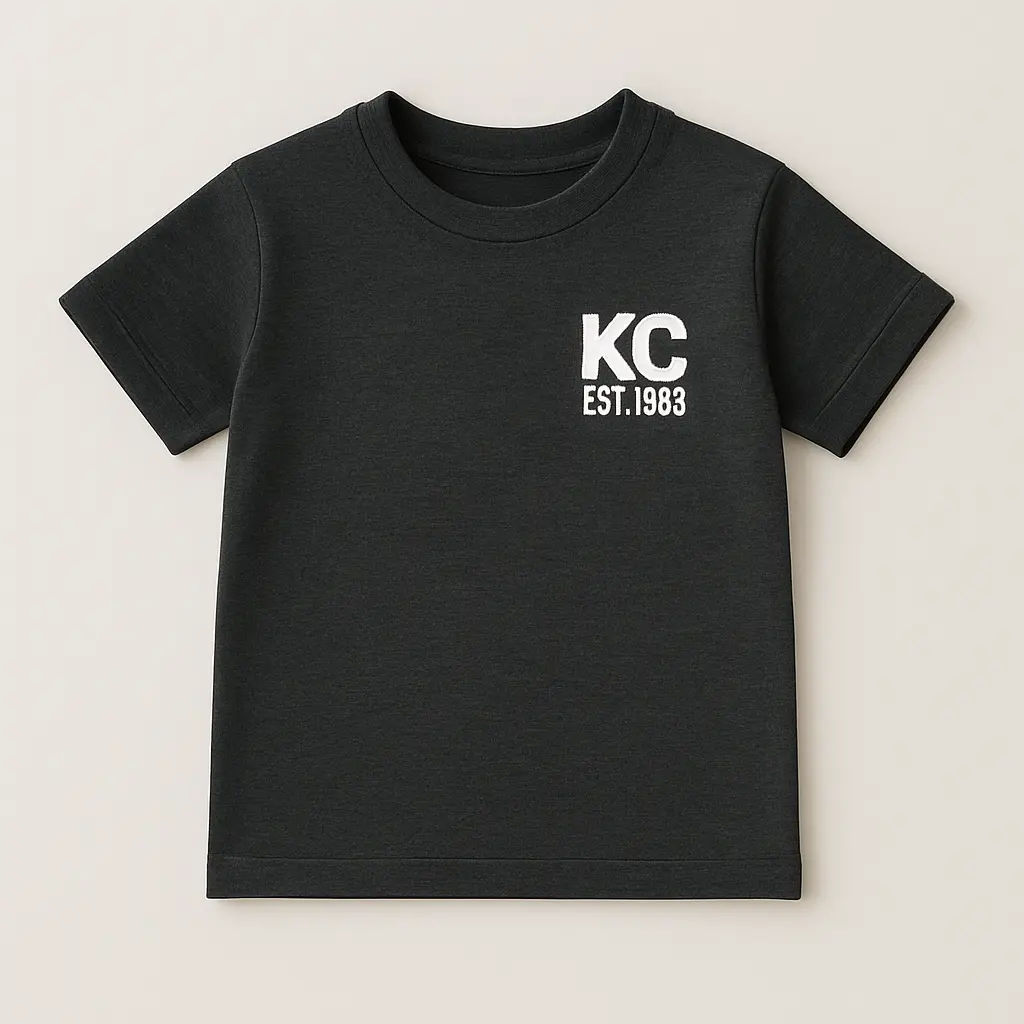 KC EST 1983 Charcoal Black 