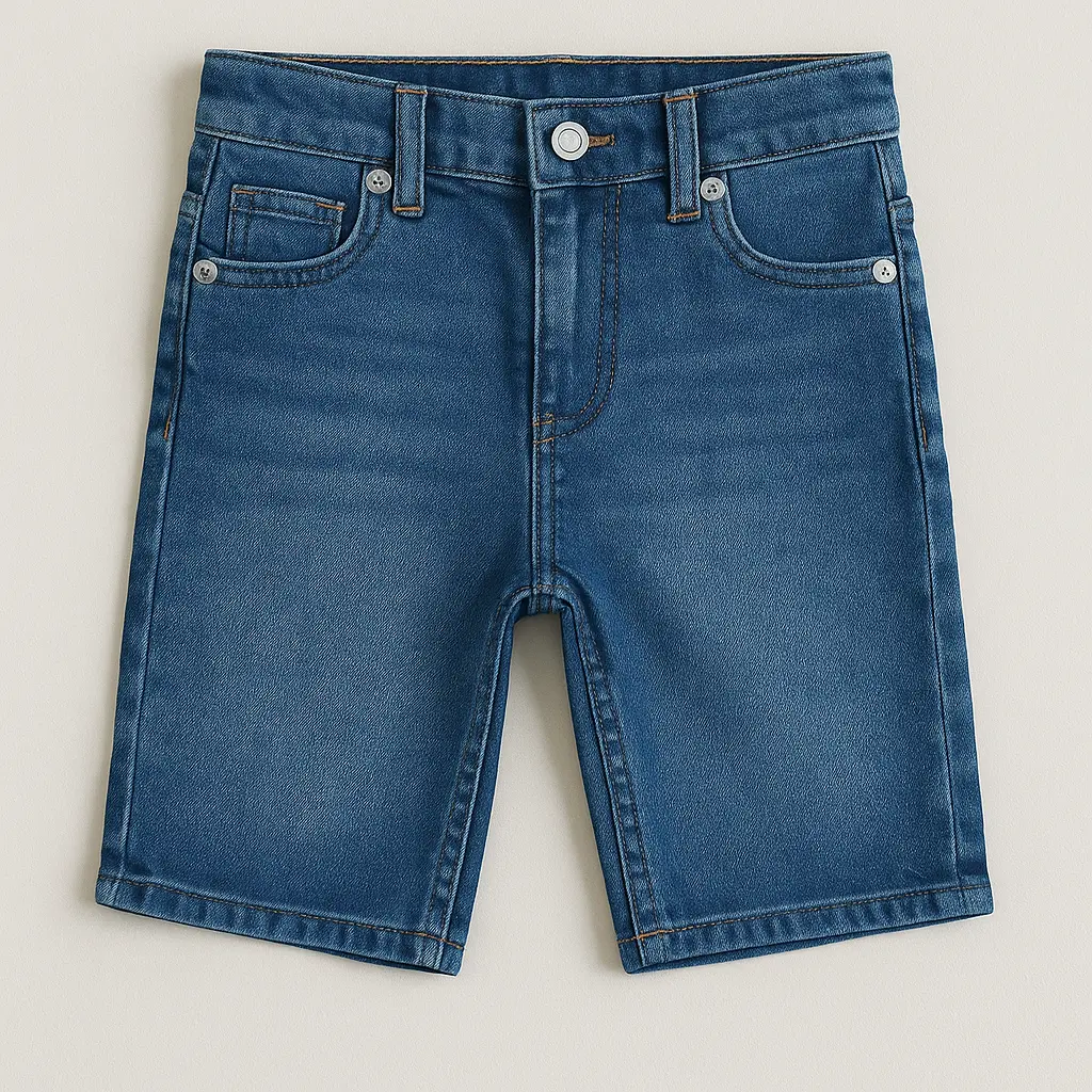 H&M Light Blue Shorts (1-2Y)