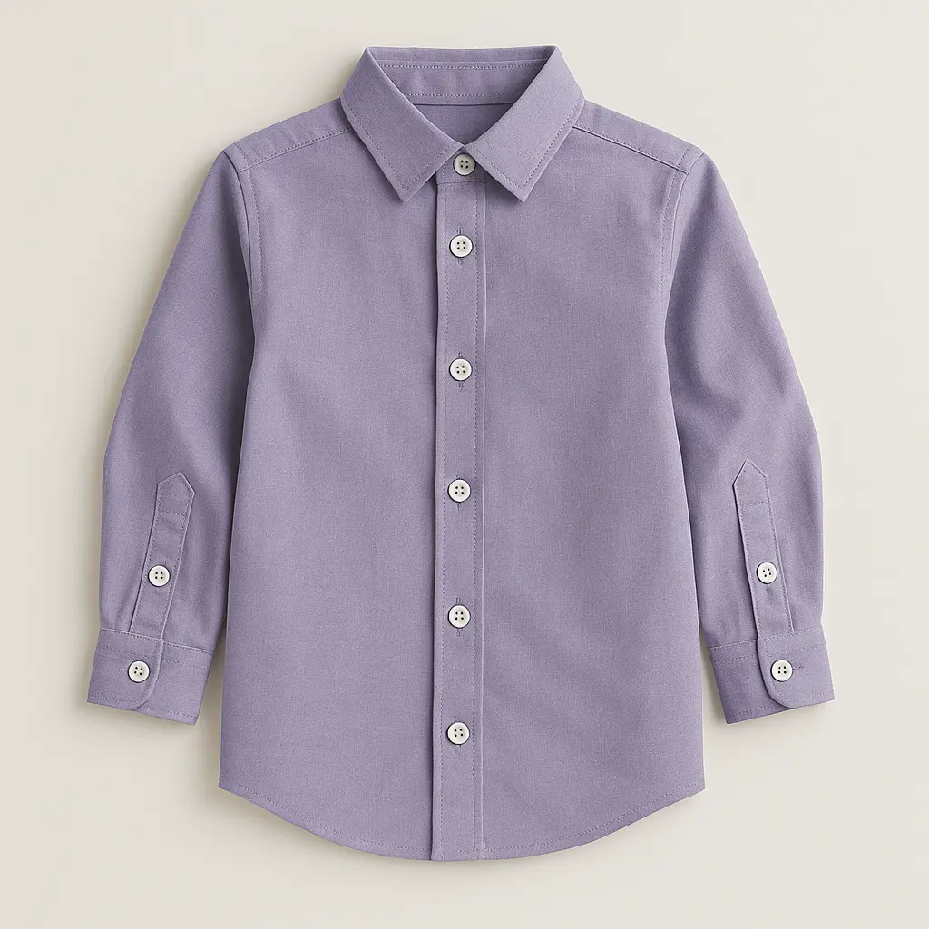 Rollover Purple Casual Shirt