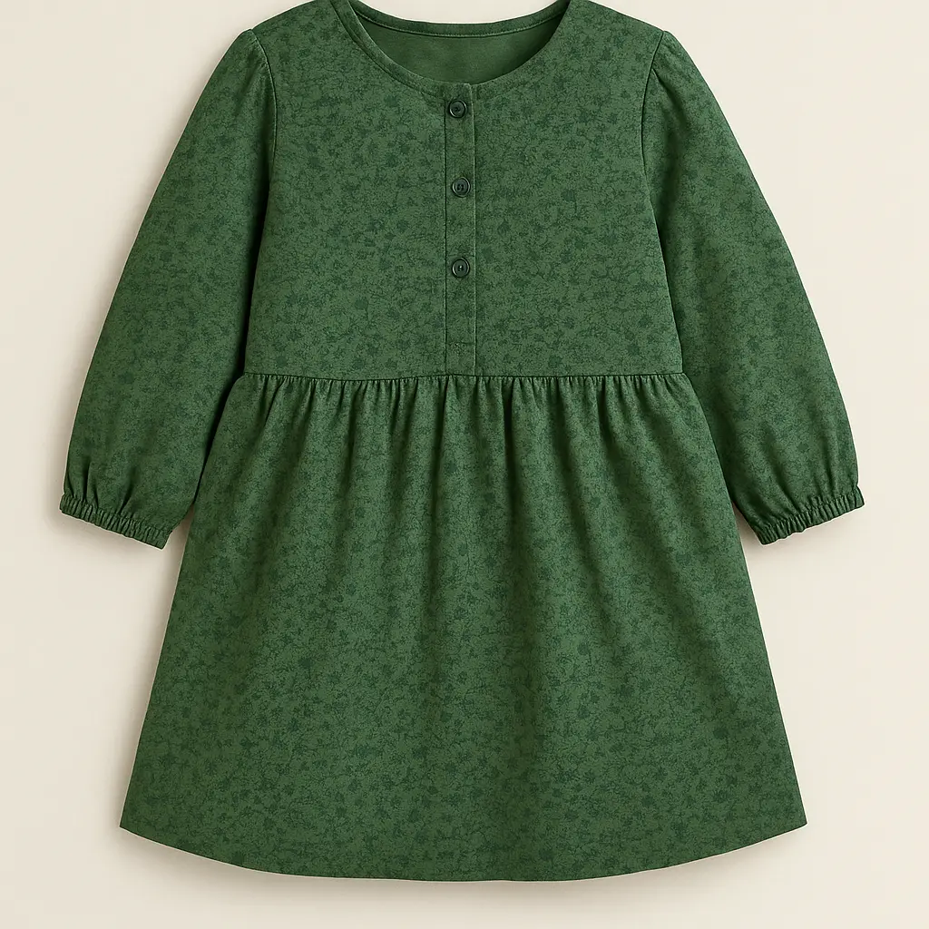 PepperLand  Dark Green Top (2-3Y)