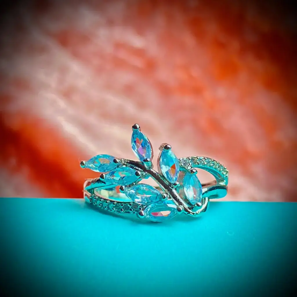 Leaf Shape Rings