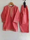 Kc Peach EMB 2Piece